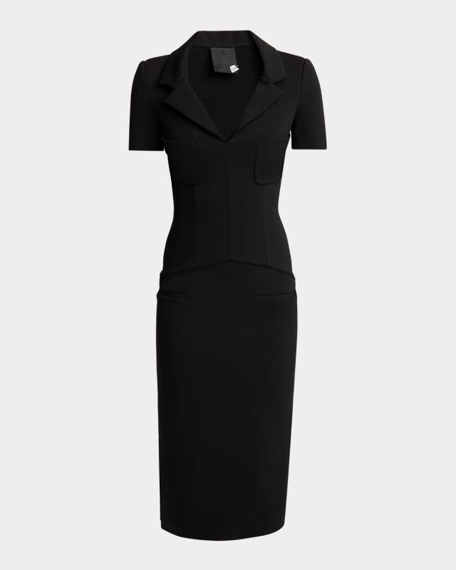 Polo Midi Sheath Dress
